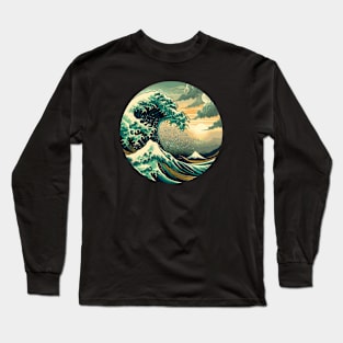 The Great Wave - Japanese Long Sleeve T-Shirt